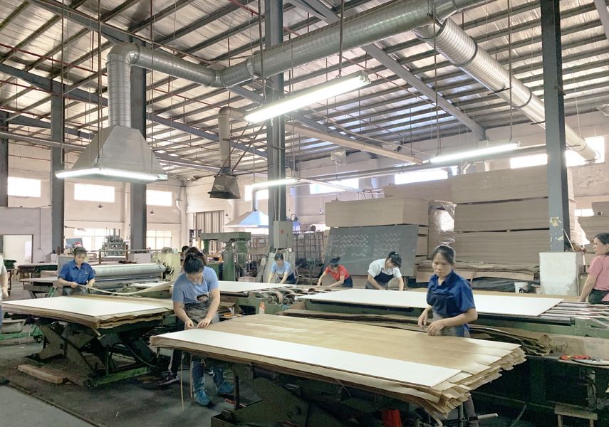 Dongguan Lingfeng Wood Industry Co., Ltd. निर्माता उत्पादन लाइन