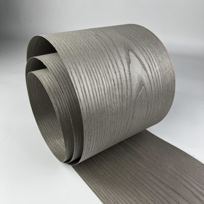 हीटप्रूफ पुनर्नवीनीकरण ग्रे लकड़ी लिबास, बहुउद्देशीय रंगीन लिबास शीट