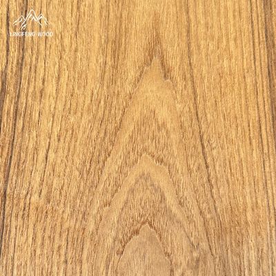 फर्नीचर के लिए म्यांमार टीक विनियर क्राउन कट 0.45 मिमी टॉप चॉइस
