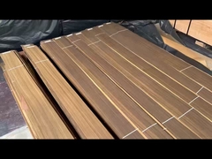 धूम्रित ओक विनियर क्वार्टर कट